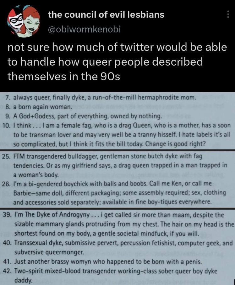 Refining Trans Terminology