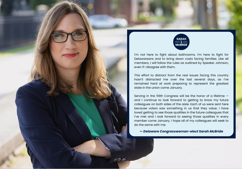 Is Sarah McBride A Traitor?