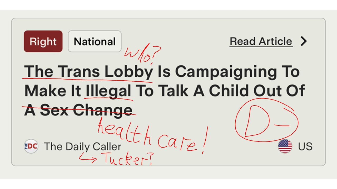 How The News Makes You Hate Trans People