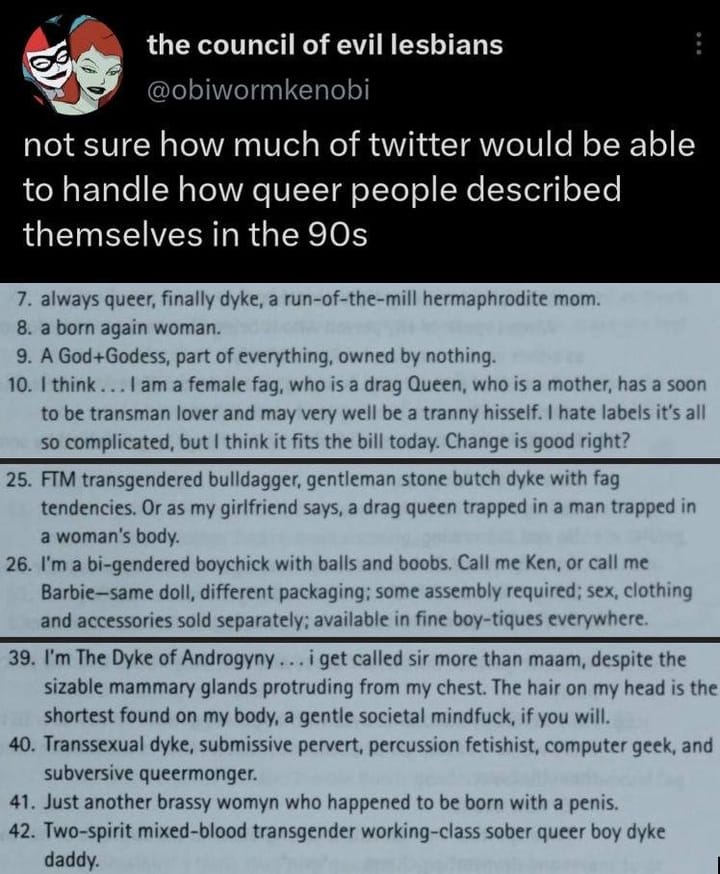 Refining Trans Terminology