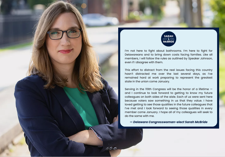 Is Sarah McBride A Traitor?