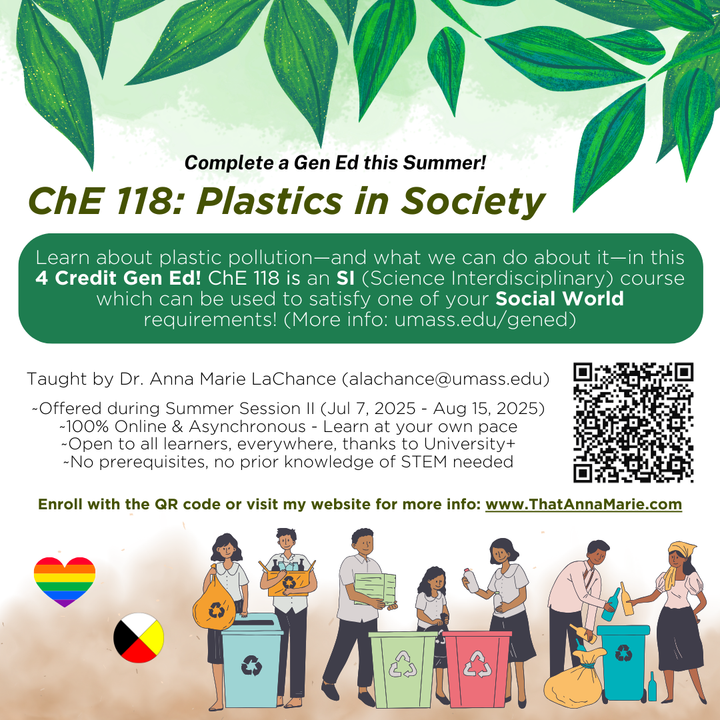 Enroll in my Plastic Pollution Class!